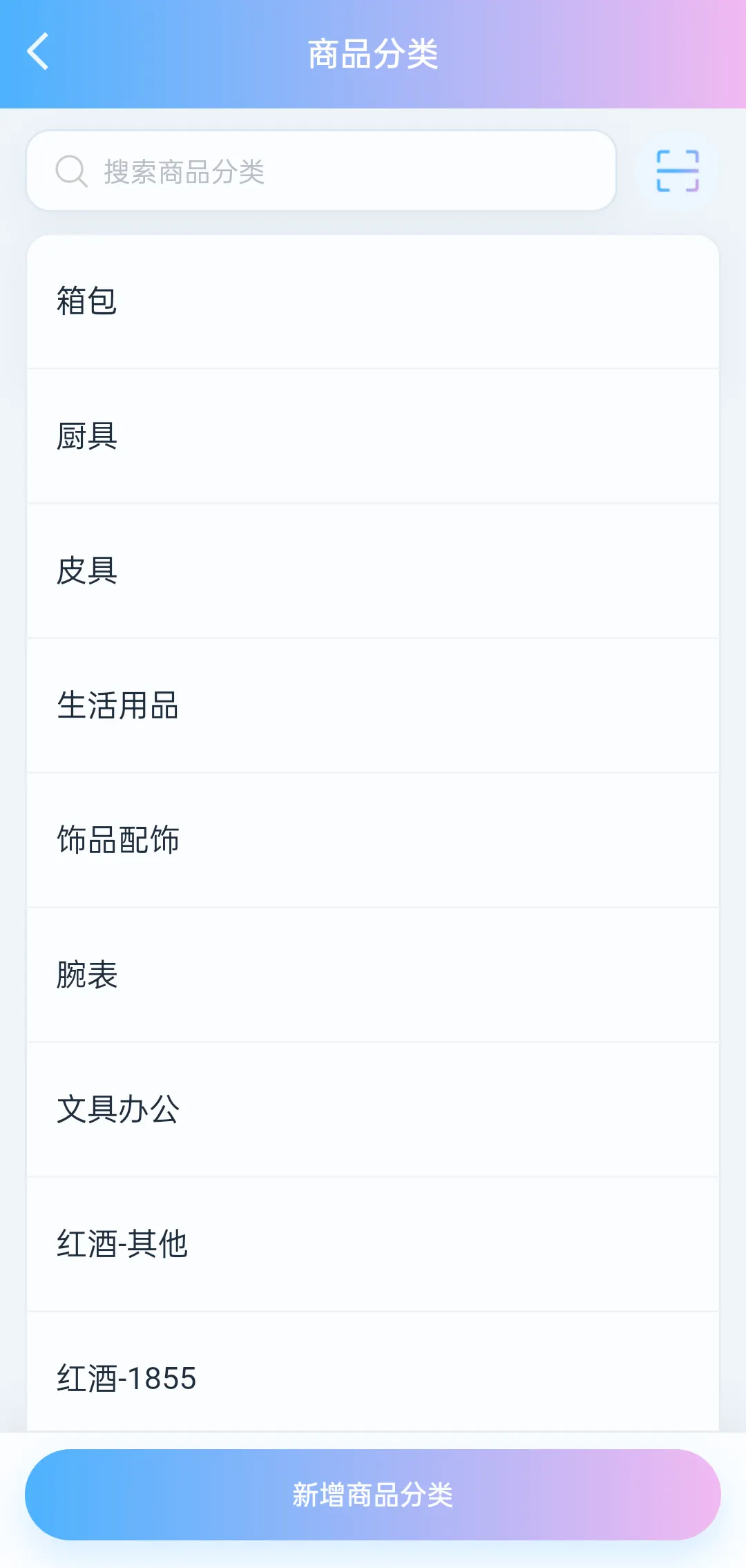 商品分类